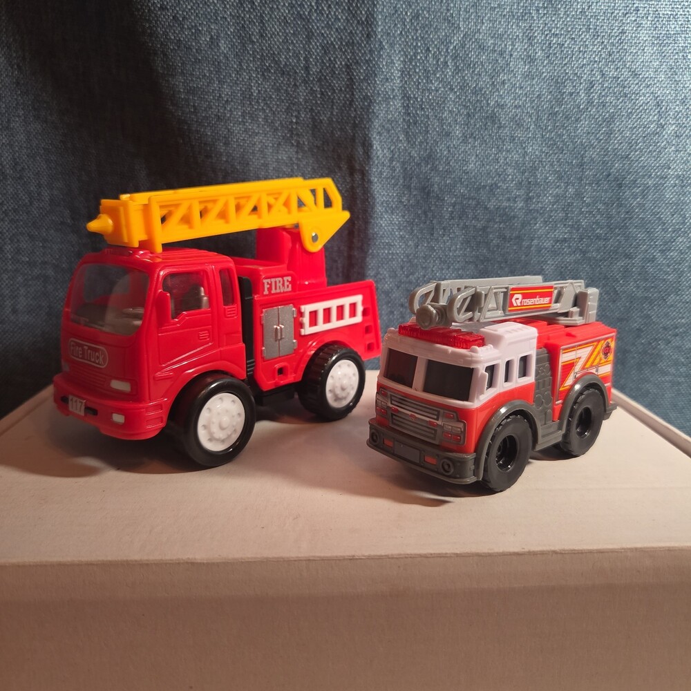 Fire Truck Ambulance Lot 6pc Emergency Rescue Play Set - Picture 13 of 16